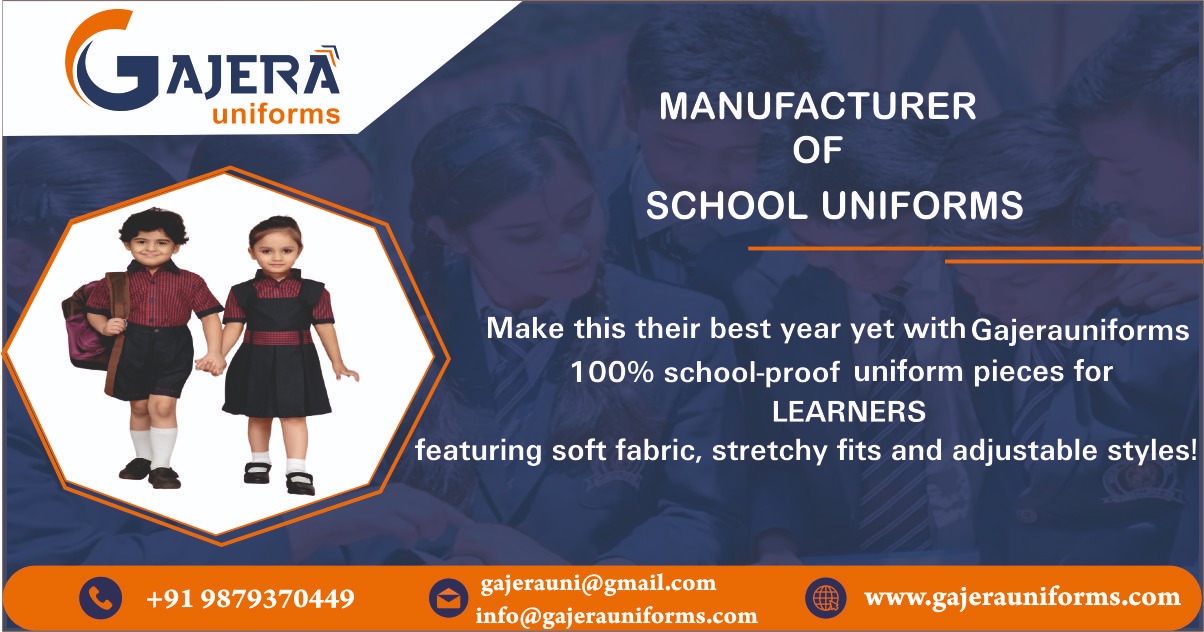 School uniform manufacturer in Ahmedabad