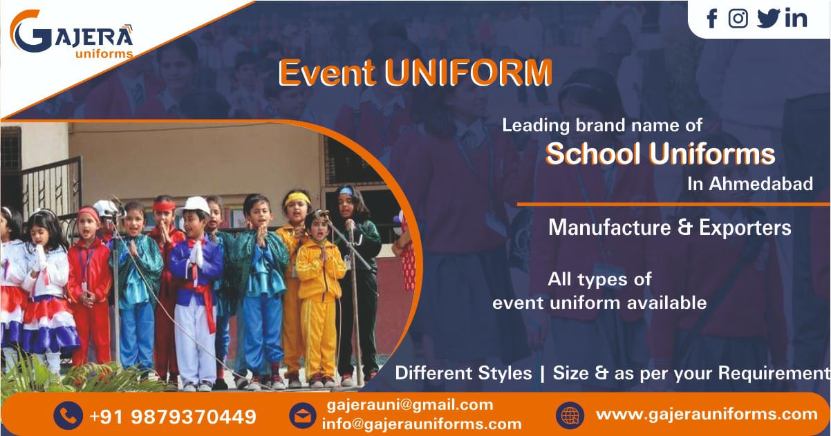 Event Uniforms Manufacturer & Exporter in India