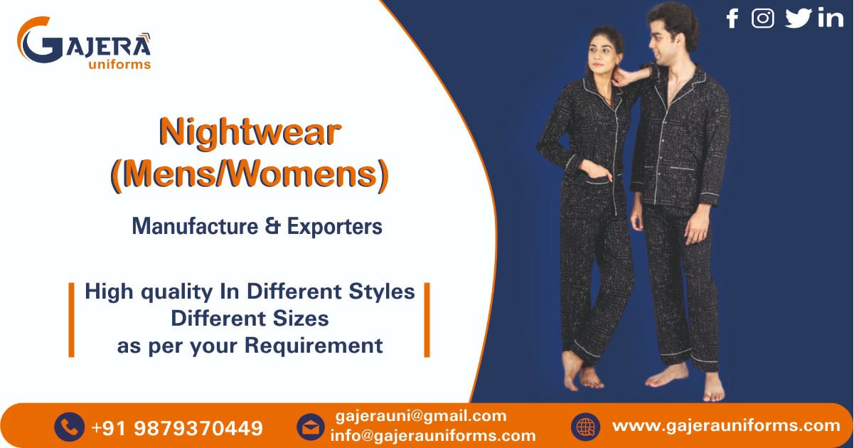 Nightwear Manufacturer & Exporters in Ahmedabad