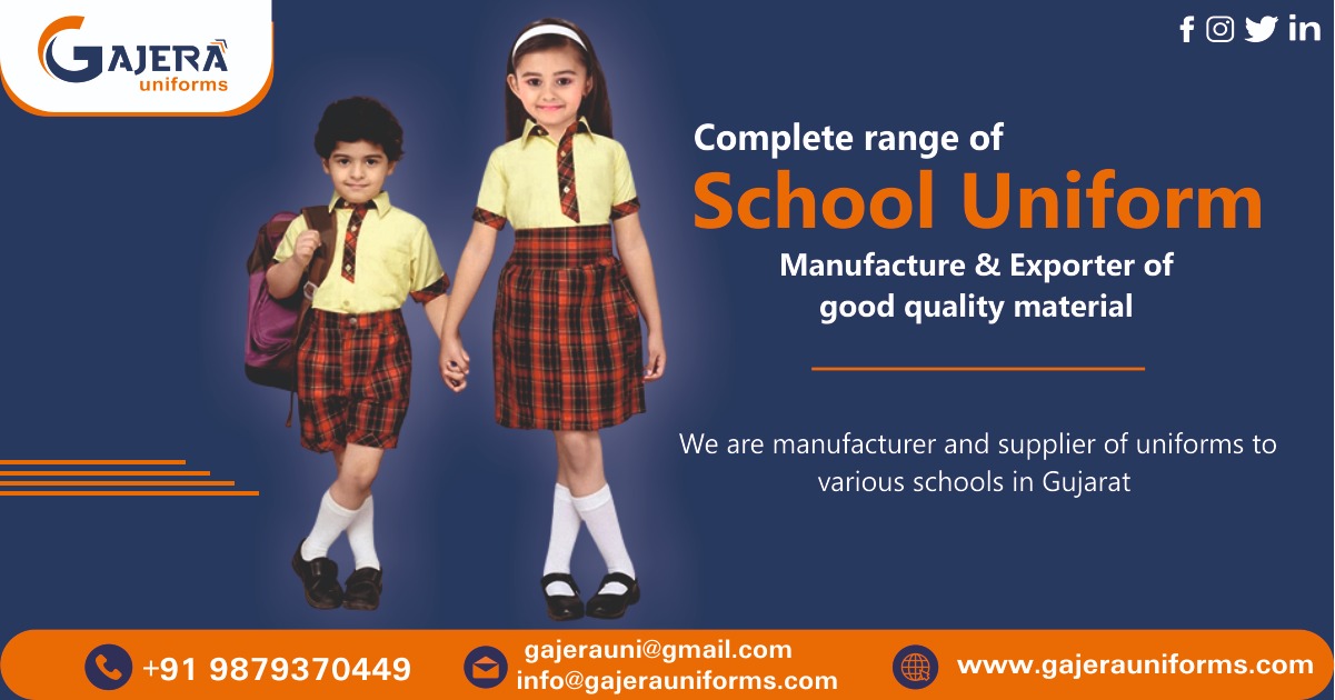 School Uniform Manufacturer & Exporter in Ahmedabad