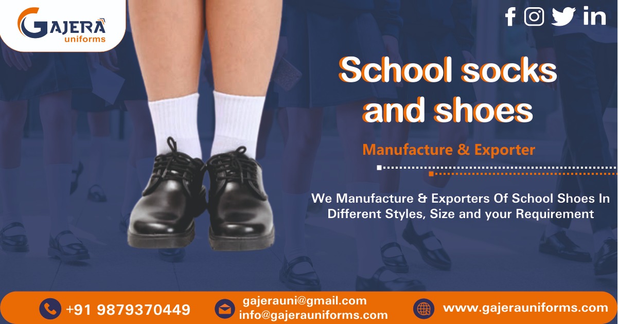 School Socks and Shoes Manufacturer & Exporter in Ahmedabad