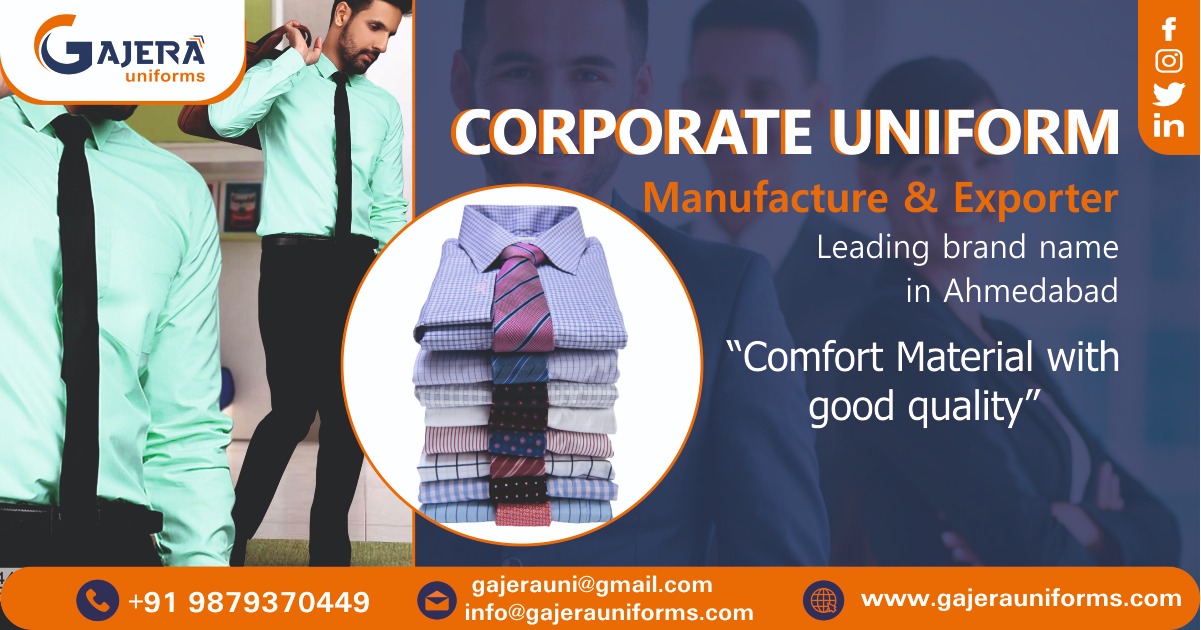 Corporate Uniform Manufacturer in Ahmedabad