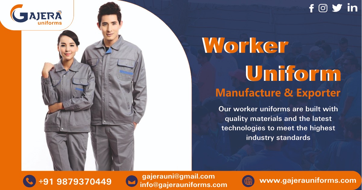 Worker Uniform Manufacturer & Exporter in India