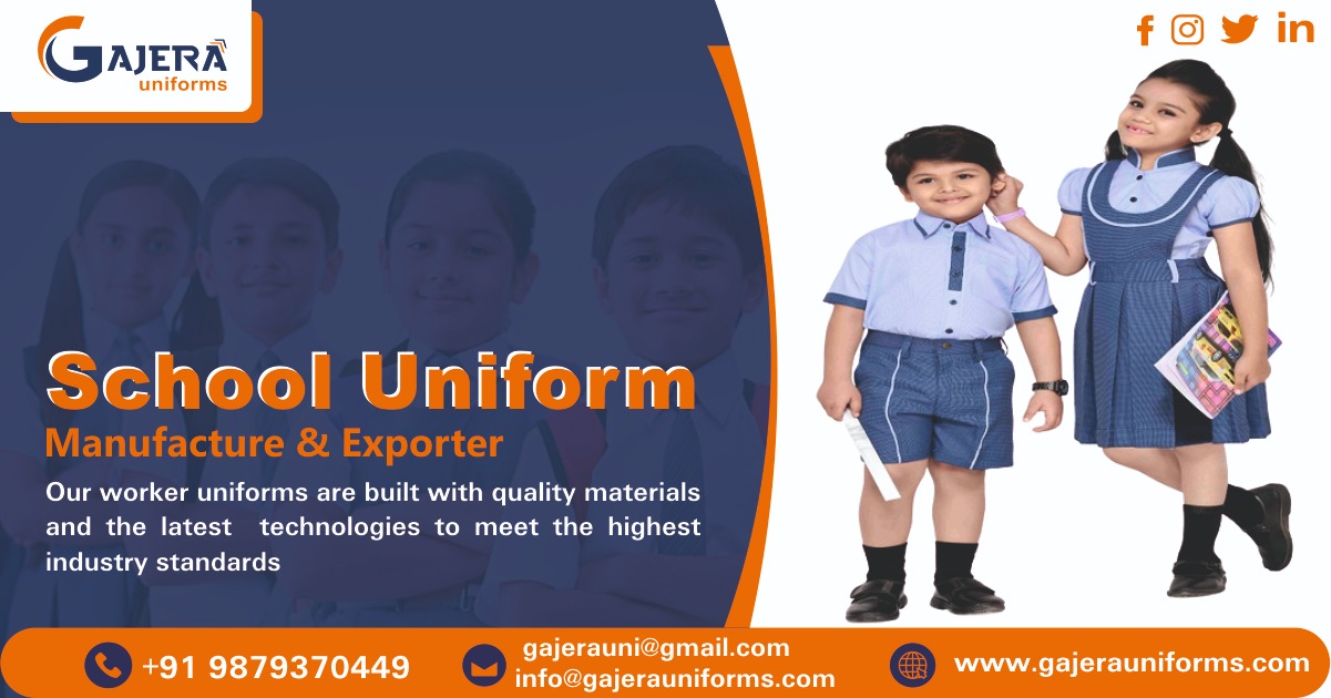 School Uniform Manufacturer & Exporter in India
