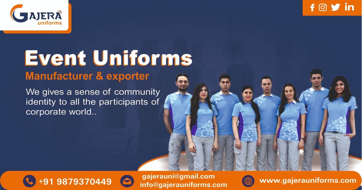 Event Uniforms Manufacturer in Ahmedabad