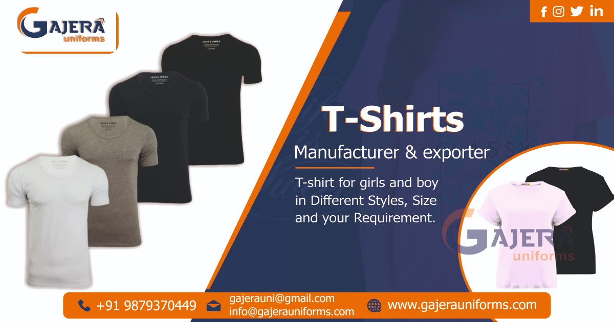 T-Shirt Manufacturer in Ahmedabad