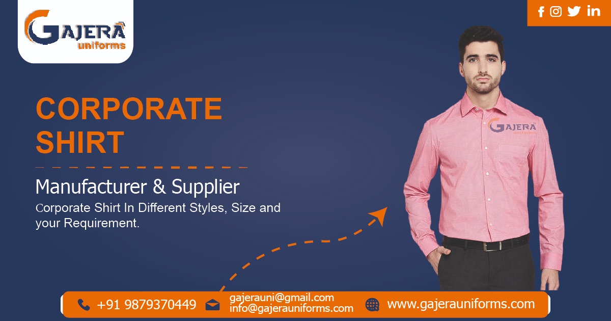 Corporate Shirt Manufacturer in Ahmedabad