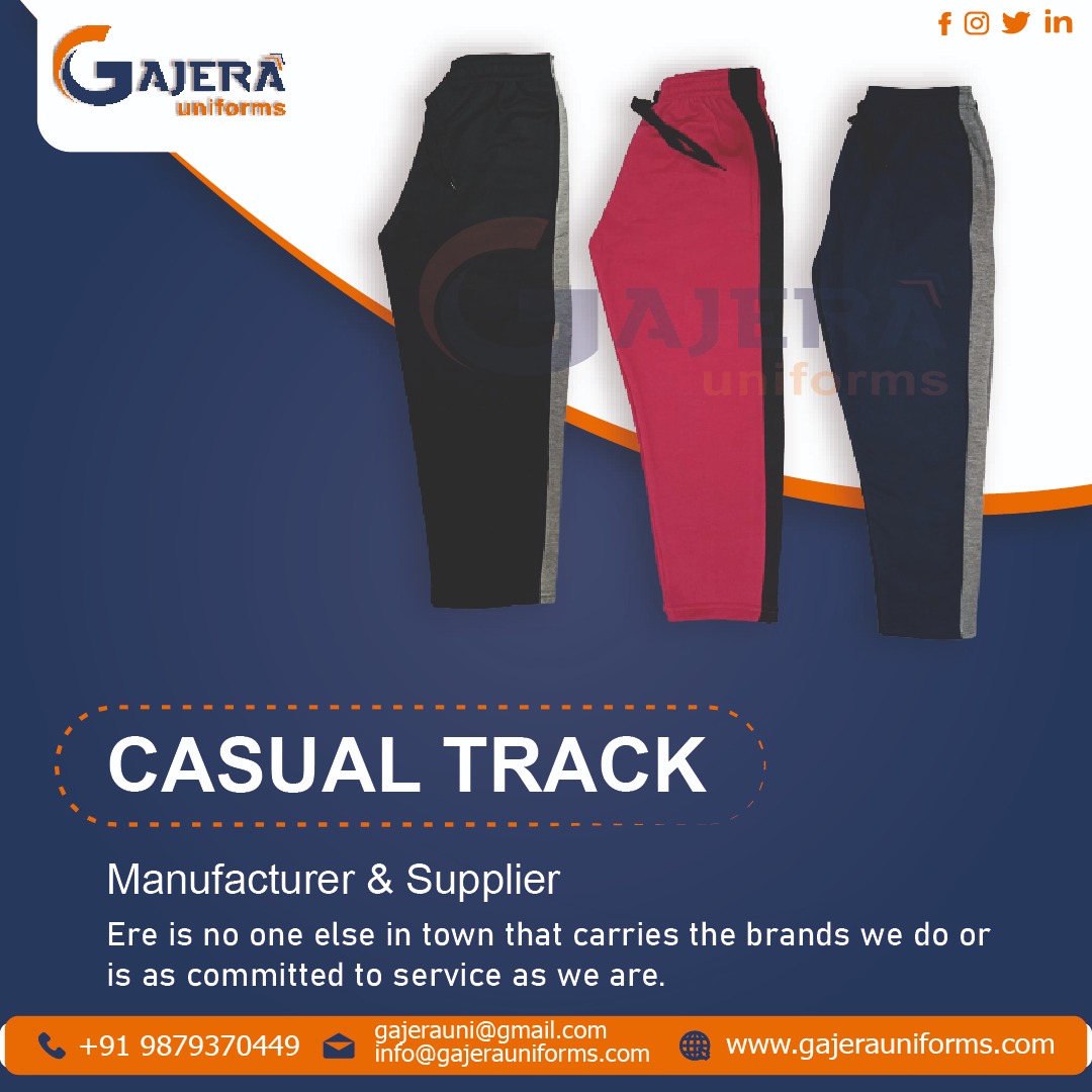 Casual Tracks Manufacturer in Ahmedabad